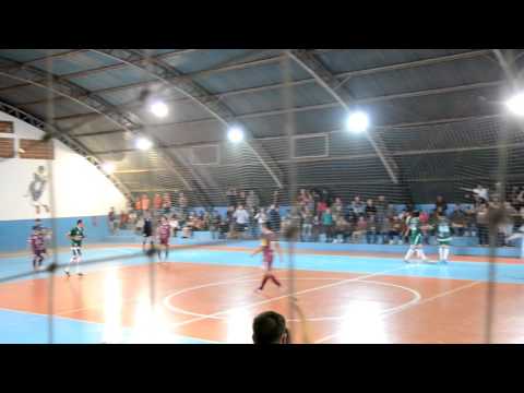 Gol do Colombo Futsal contra Noroeste