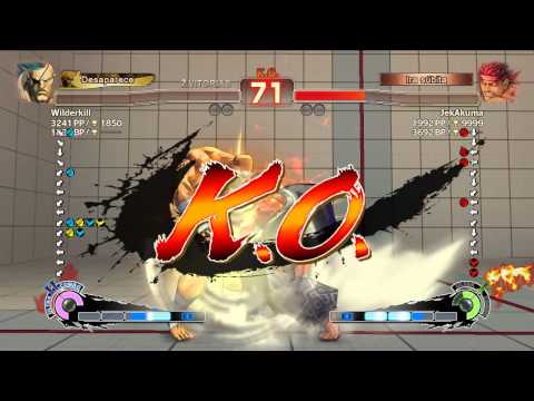 JekAkuma (Evil Ryu) Vs Wilderkill (Sagat) - Endless Live PC