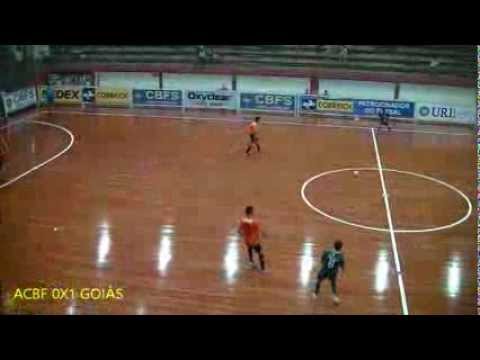 ACBF 2X2 GOIÁS - Taça Brasil 2013 - GOLS