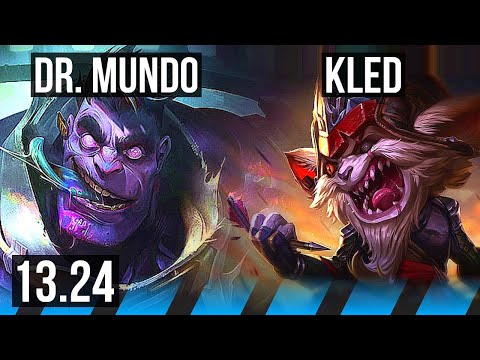 MUNDO vs KLED (MID) | 5/1/5, 300+ games | KR Master | 13.24