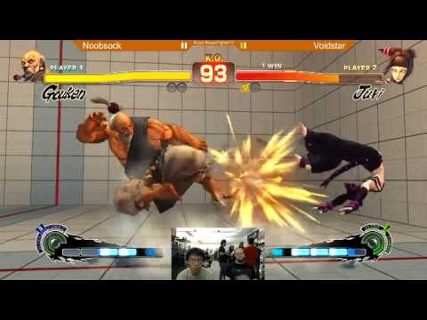 (SF4:AE 2012) NoobSock (Gouken) vs VoidStar(Juri)