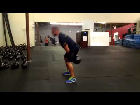48kg kettlebells swing