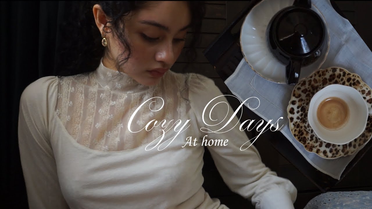Life Diary | Cozy days at home, new books, fall haul