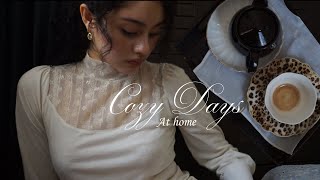 Life Diary | Cozy days at home, new books, fall haul