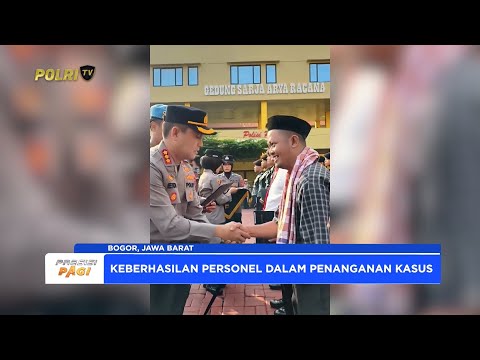 POLRESTA BOGOR KOTA BERIKAN PENGHARGAAN KEPADA PERSONEL &amp; MASYARAKAT BERPRESTASI JAGA KEAMANAN KOTA