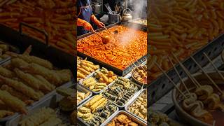 2미터 철판에서 200도로 쫄여버린 인생 떡볶이? 40년 내공! 한파에도 발걸음 붙드는 1평 분식 포장마차 spicy rice cake 