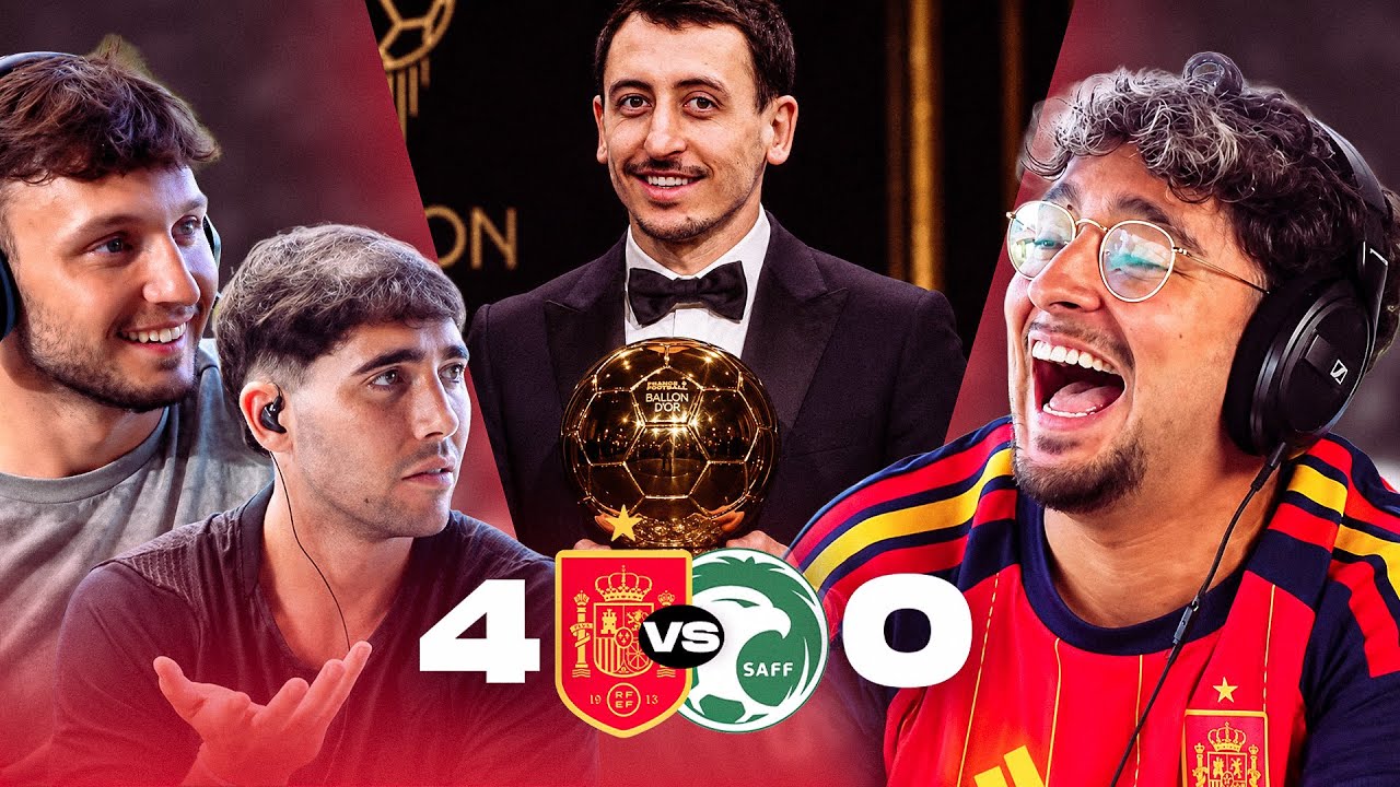 ESPAÑA GOLEA 4-0 a ARABIA SAUDITA 