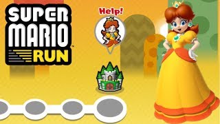 UNLOCKING DAISY! + GAMEPLAY - SUPER MARIO RUN