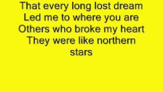 Bless the Broken Road Lyrics by Rascal Flatts