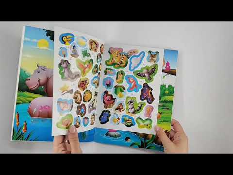 Moja knjiga sa nalepnicama: Životinje i njihovi mladunci