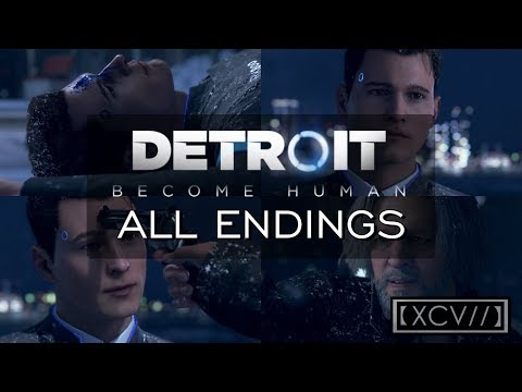 Detroit: Become Human ¦ 'The Bridge' ALL ENDINGS (PC,PS4) 60fps |【XCV//】