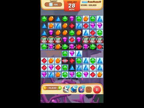 Jewel Match King Level 323 - Walkthrough ( No Booster )