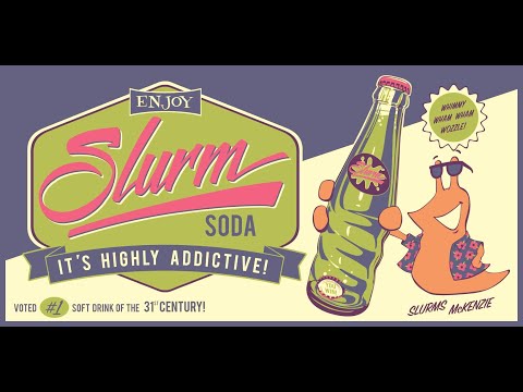 Cochinilla alimentaria ,colorante E120 . Bonus final Slurm Mckenzie Soda-Cola