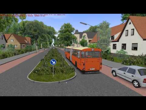 Omsi 2 Mercedes Benz 0305G Ahlheim & Laurenzbach line 818 Schwarzbach -  Korthausen