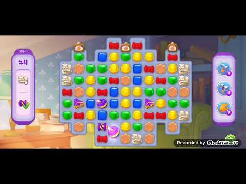 Homescapes Hard level 244. NOboosters