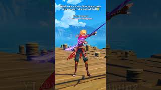 Lohen is the first human male polearm user who doesn't drill😮 #genshinimpact #shorts