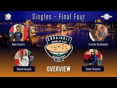 Crokinole World Cup 2024 - Singles Final Four OVERVIEW #crokinole #singles