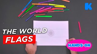 The World Flags | Hands On | Kidsa English