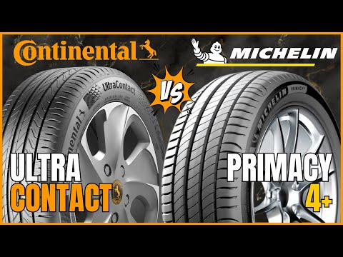 BEST COMFORT TYRE SHOWDOWN! CONTINENTAL ULTRACONTACT vs MICHELIN PRIMACY 4+