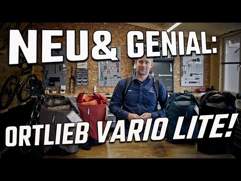 Ortlieb Vario Lite – Rucksack & Gepäckträgertasche in einem! [Eurobike 2025]