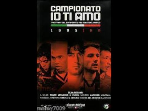 Campionato io ti amo - Stagione 1998/1999