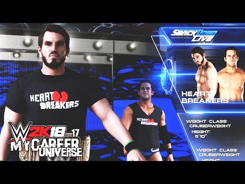 WWE 2K18 MyCareer Universe Ep 17 - Heart Breakers vs Dark Society!