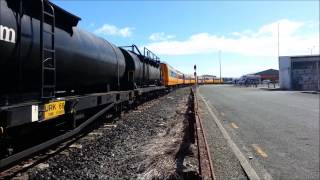 preview picture of video 'Steam Train leaves Invercargill Ka 942'