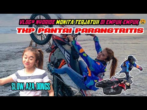 MONITA PW TERJATUH SAAT NYORIDE 😱😱 tapi gapapa selow katanya