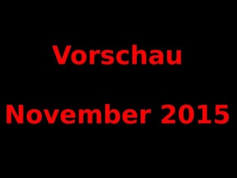 JamesKnopfSelbst: Vorschau November 2015
