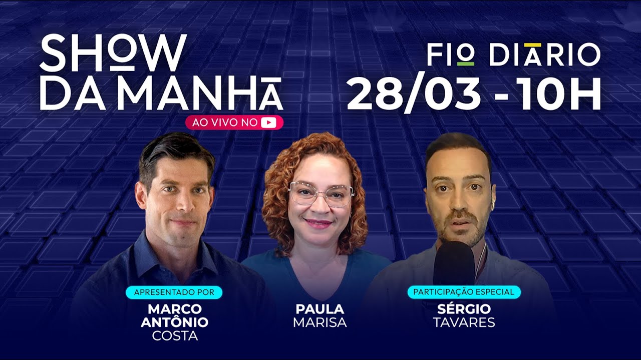 SHOW DA MANHÃ - OPOSIÇÃO PROMETE TRAVAR VOTAÇÕES PELA ANISTIA - 28/03/2025