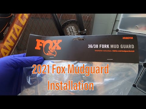 2021 Fox 36/38 Mudguard Installation