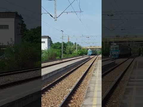 Begrade subrbs train entering Lazarevac.
