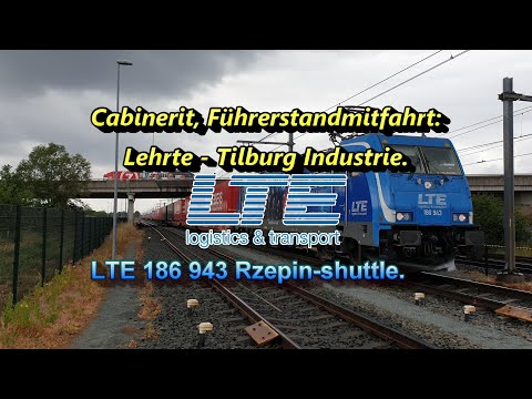 [4K] Cabinerit, Führerstandmitfahrt: Lehrte - Hamm - Gelsenkirchen - Emmerich - Tilburg Industrie.