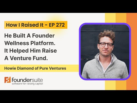 Howie Diamond, Pure Ventures - YouTube