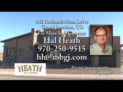 Hal Heath presents: 342 Redlands Mesa Drive, Grand Junction, CO