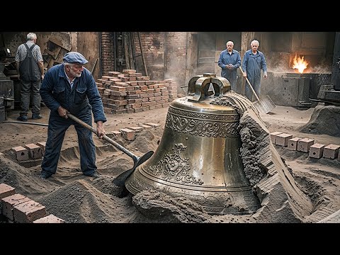 Before Electricity: Inside a 400 Year Old Bell Foundry – Part 1 | From Clay Mold to Bronze Bell