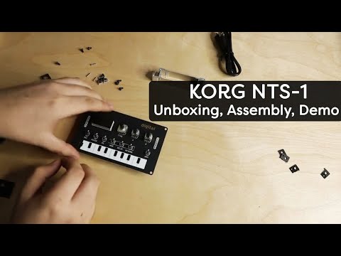 Korg NTS-1 DIY Synth How To (Unboxing, Assembly, Demo)