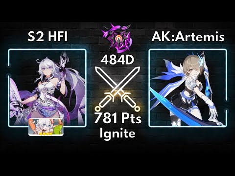 HI3 SEA EX Abyss | Nirvana 484D Ignite AKA 781+ Pts (S2 HFI, S2 HTR, SSS CN) Kiana 4*