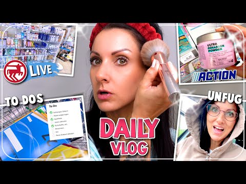 LIVE at Action and Rossmann | To Dos + EMOTIONAL private insights from Frühlingsrolina VLOG