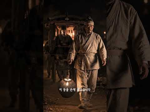 발밑을 밝힌 조선시대 손전등 #shorts