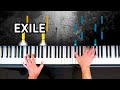 EXILE Piano Cover - Taylor Swift - folklore