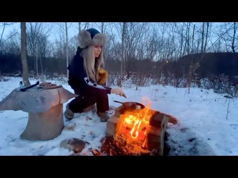 Outdoor Cooking//My Solo Off-grid Adventures/ EP-53