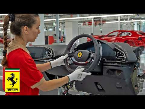 Thumbnail for Ferrari Production - Inside Gigantic multi billion € factory producing supercars by Ferrari P, Ferrari, Supercar, LaFerrari, Sports car, Car