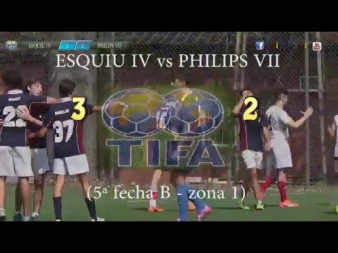 3 ESQUIU IV vs PHILIPS VII 2 - 5ª fecha B   zona 1 - 24/03/2016