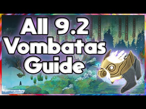 How to get WoW Protoform Synthesis Vombata Mounts - Darkened and Adorned Vombata, Crystalsniffer