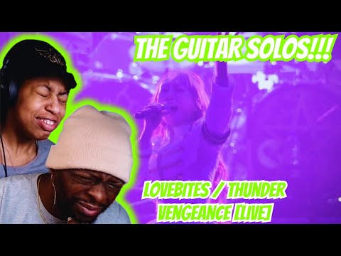 OUR FIRST TIME Reacting To Lovebites | LOVEBITES / Thunder Vengeance Reaction