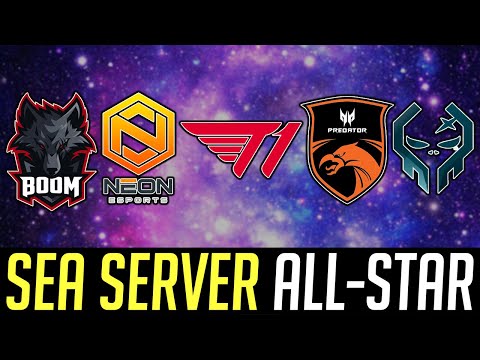 SEA Server All-Star Game - New Dota 2 Record - 10,000 Avg MMR! DOTA 2