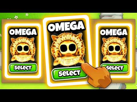 Choosing EVERY OMEGA Upgrade in BTD 6!