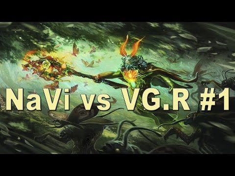 Dota 2 NaVi vs VG.R HighLights Game 1 | StarLadder I-League Invitational Lan Final