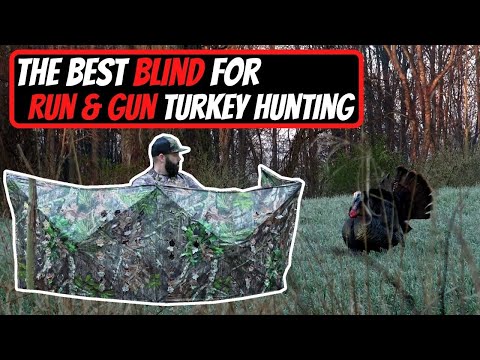 THE BEST TURKEY HUNTING BLIND - Ameristep Throwdown Run and gun Turkey Blind